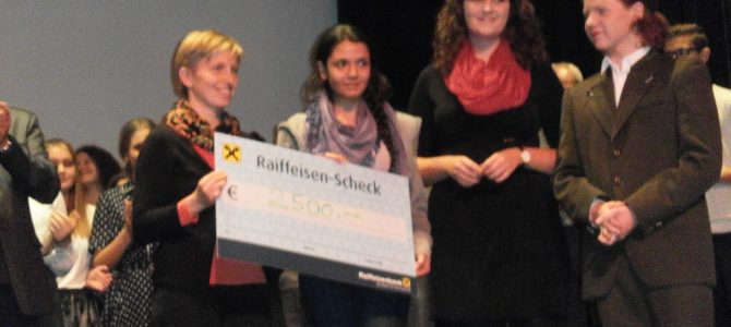 Großzügige Spende des Gymnasiums Ried Großzügige Spende des Gymnasiums Ried