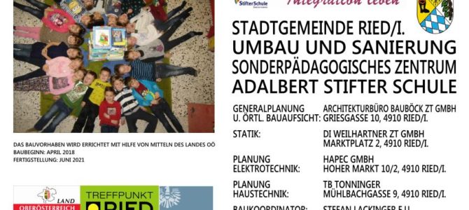Schulumbau und Sanierung startete