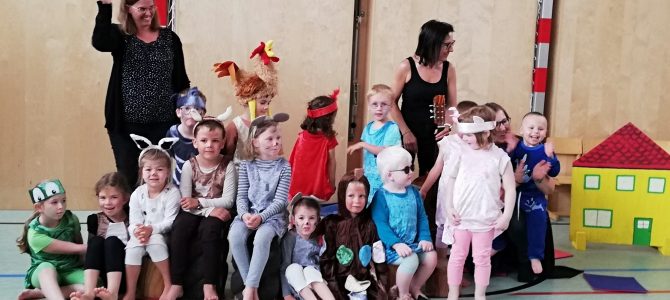 Der Drache kunterbunt