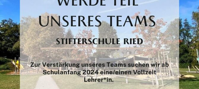 Werde Teil unseres Teams!