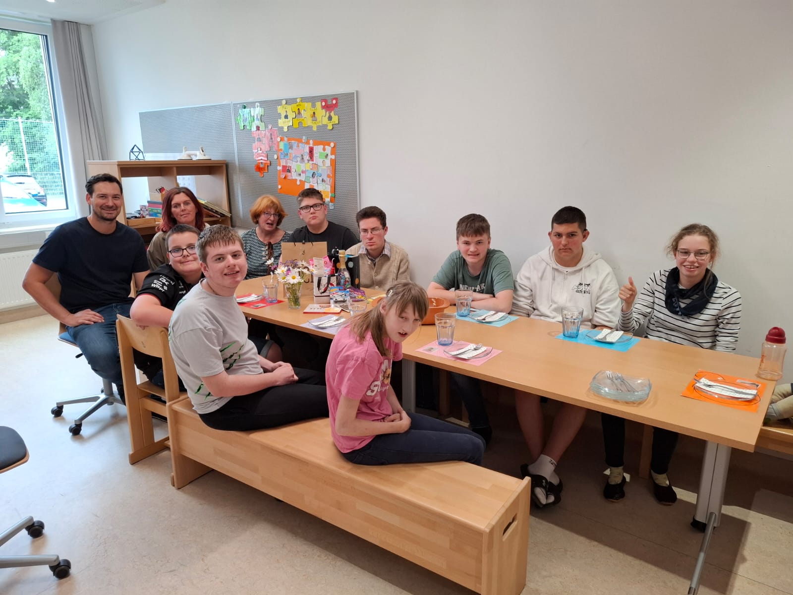 Besuch in der Lebenshilfe Besuch in der Lebenshilfe